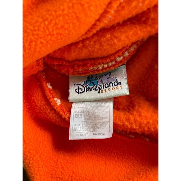 Disneyland Resort Orange Goofy Knit Hat Fleece Lined Ski Toboggin Adult - Picture 3 of 8